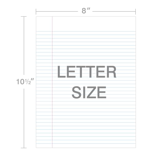 KAISA 500 Sheets College Ruled Loose Leaf Paper