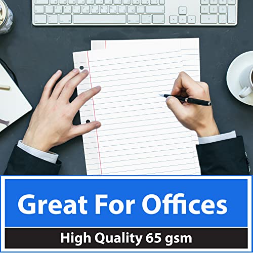 College Ruled Loose Leaf Notebook Paper, 150 Sheets