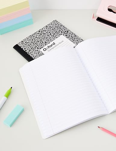 Oxford Wide Ruled Composition Notebooks, 6 Pack