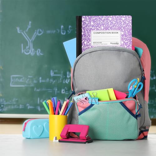 Durable Wide Ruled Composition Notebooks - 2 Pack