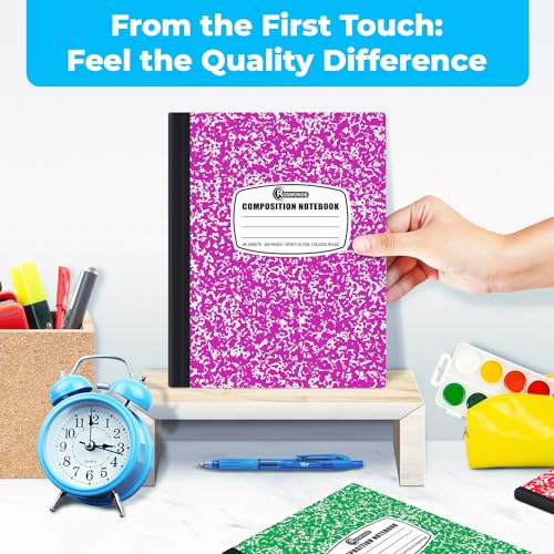 Rosmonde 12 Pack College Ruled Composition Notebooks