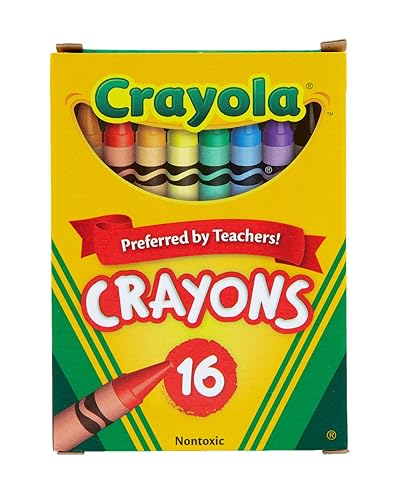 Crayola 16-Count Kids Crayons for School
