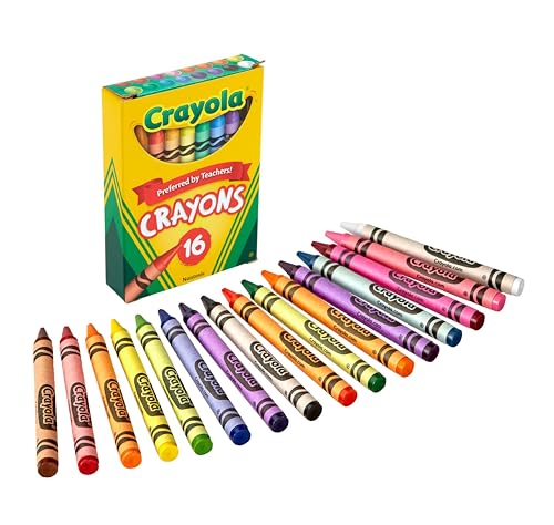 Crayola 16-Count Kids Crayons for School