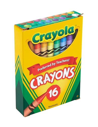 Crayola 16-Count Kids Crayons for School