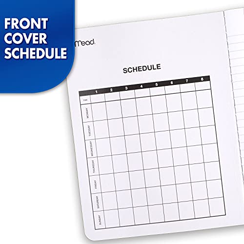 Mead 3-Pack College Ruled Composition Notebooks