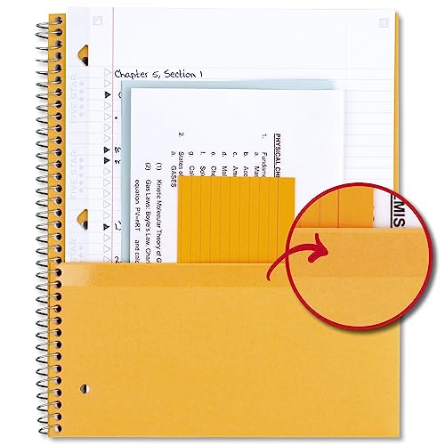 Five Star 6-Pack Spiral Notebooks with Custom Covers