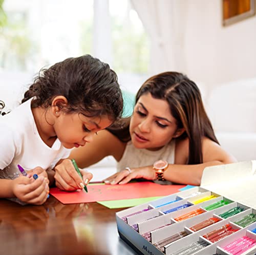 Madisi Bulk Crayon Pack, 18 Colors, 900 Count