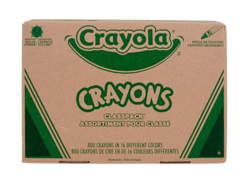 Crayola 800ct Crayon Classpack - Assorted Colors