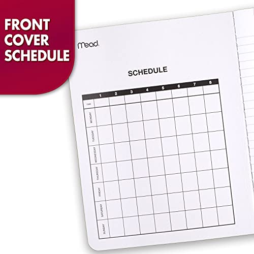 Mead Wide Ruled Composition Notebooks, 3 Pack