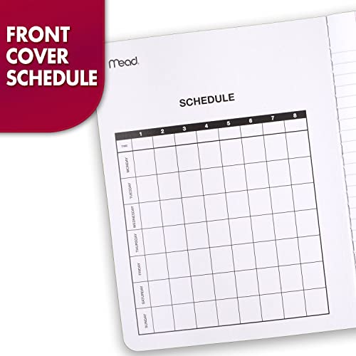 Mead Wide Ruled Composition Notebooks, 5 Pack