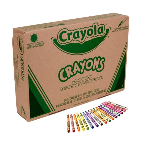 Crayola 800ct Crayon Classpack - Assorted Colors