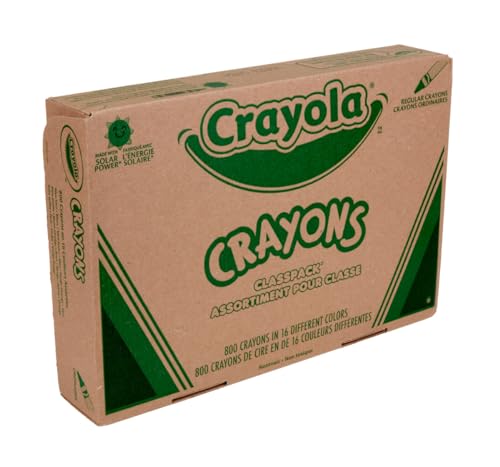 Crayola 800ct Crayon Classpack - Assorted Colors