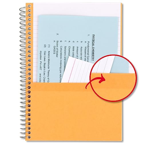 Five Star 6-Pack Small Spiral Notebooks