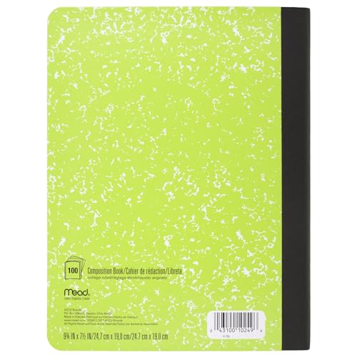 Mead 6-Pack College Ruled Composition Notebooks