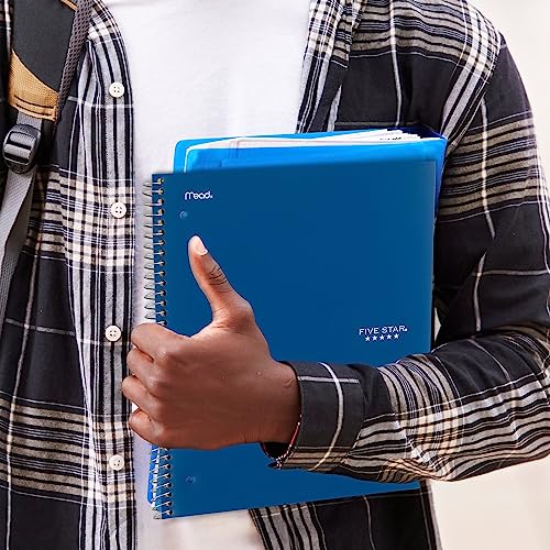 Five Star 6-Pack College Ruled Spiral Notebooks