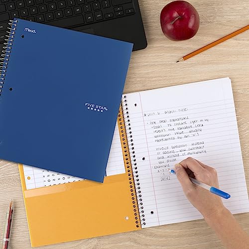 Five Star 6-Pack College Ruled Spiral Notebooks