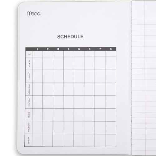Mead 6-Pack Composition Notebooks in Bright Colors