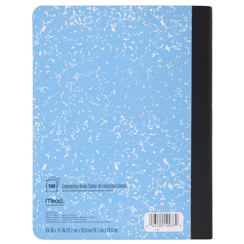 Mead 6-Pack Composition Notebooks in Bright Colors