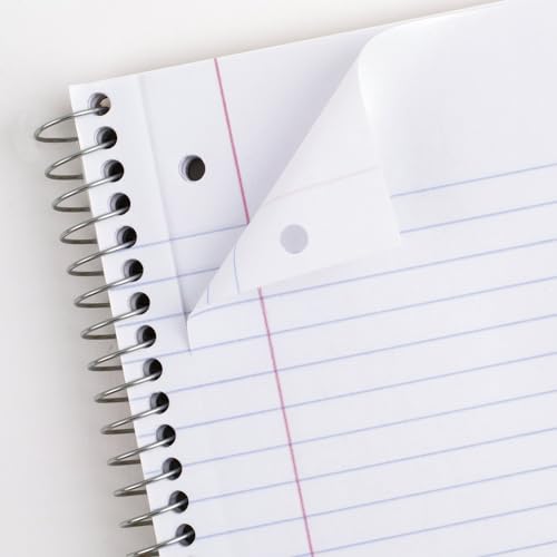 Mead Assorted Bright 6-Pack Spiral Notebooks
