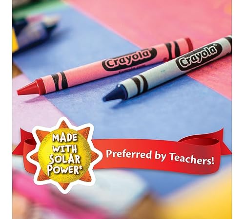 Classic Assorted Crayola Crayons - 24 Count