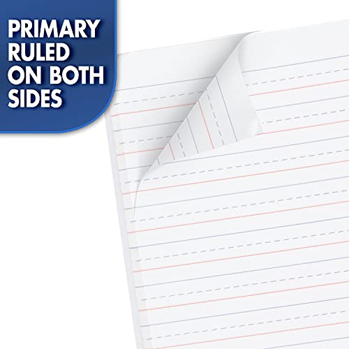 Mead Primary Wide Ruled Composition Notebook, Blue Marble