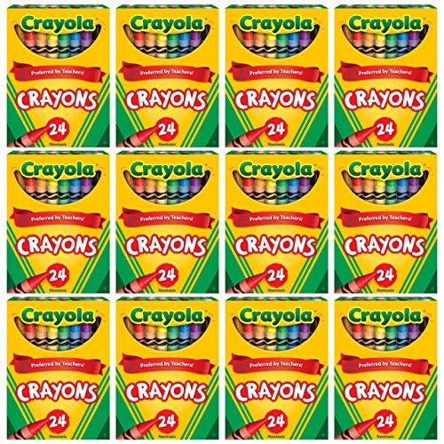 Bulk Crayola Crayons - 12 Packs of 24