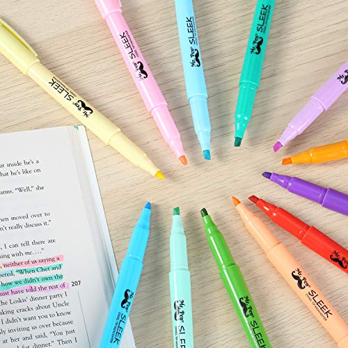 Mr. Pen Pastel Highlighters Assorted Colors 12-Pack