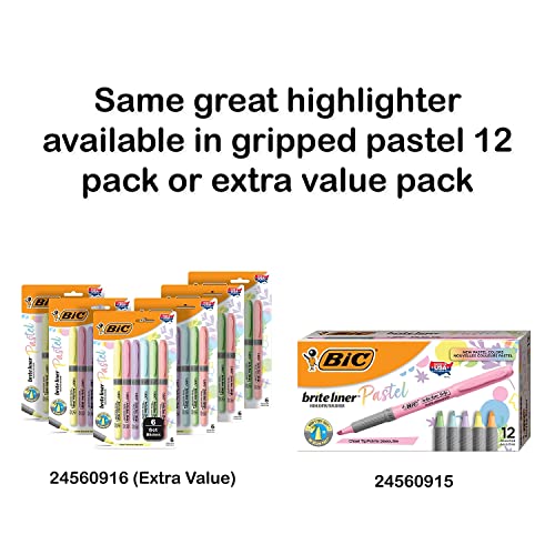 BIC Brite Liner Assorted Highlighters, 24-Pack