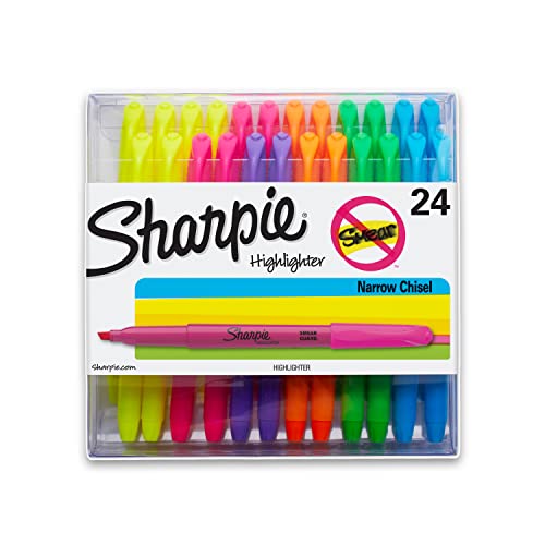 Sharpie Highlighters 24 Count Assorted Colors