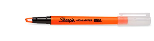 Assorted Fluorescent Sharpie Clear View Highlighters, 8 Count