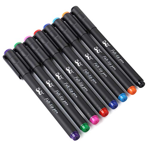 Mr. Pen Fine Point Felt Tip Pens - 8 Pack