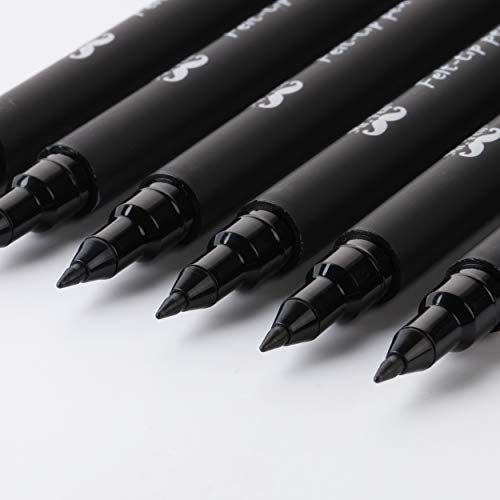 Mr. Pen Fine Point Felt Tip Pens - Pack of 6