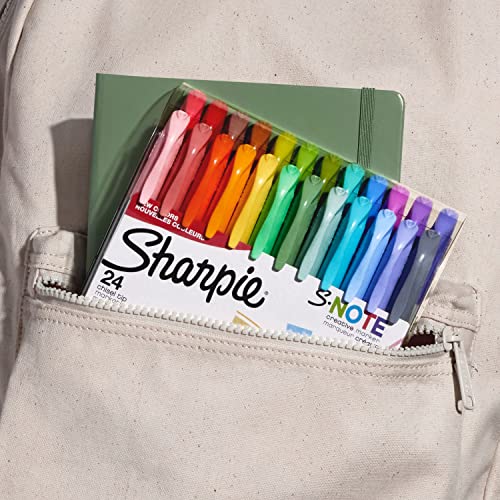 Pastel Chisel Tip Creative Markers Set - 24 Pack