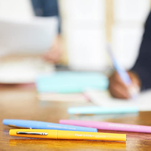 Paper Mate Flair Medium Point Felt Tip Pens, Black