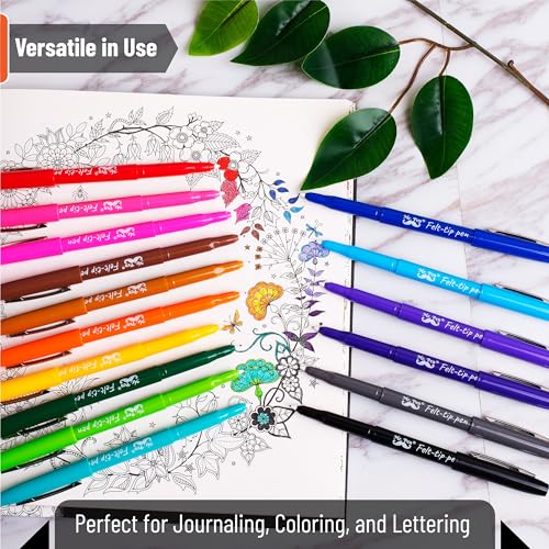 Mr. Pen Assorted Color Felt Tip Pens - 16 Pack
