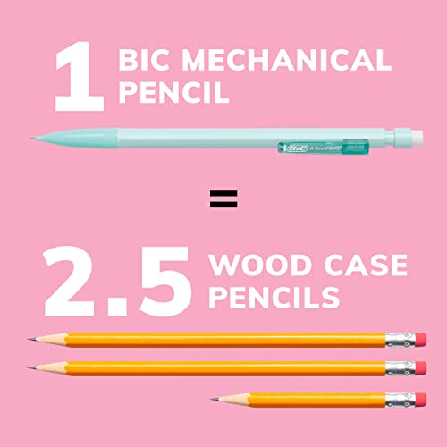 BIC Xtra-Smooth Pastel Mechanical Pencils, 24-Pack