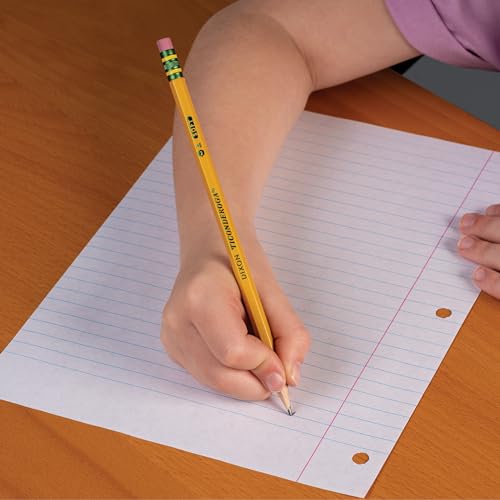 Ticonderoga Unsharpened Yellow Pencils, 12 Count