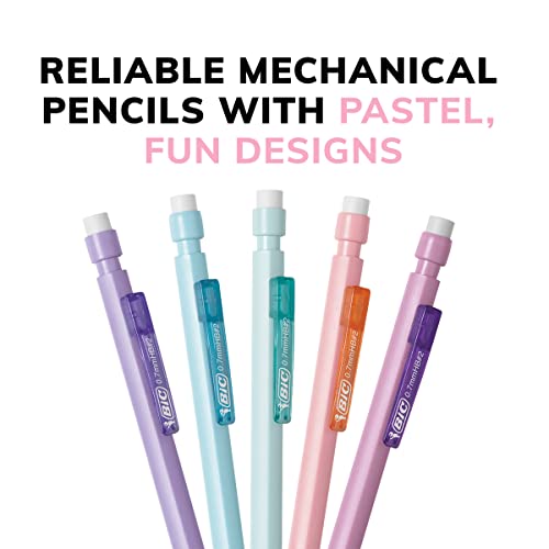 BIC Xtra-Smooth Pastel Mechanical Pencils, 24-Pack