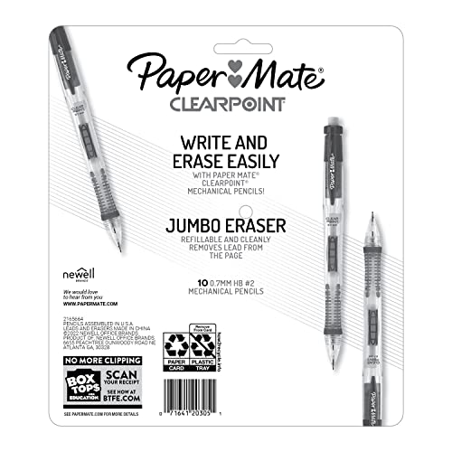 Paper Mate Clearpoint Mechanical Pencils - 10 Count