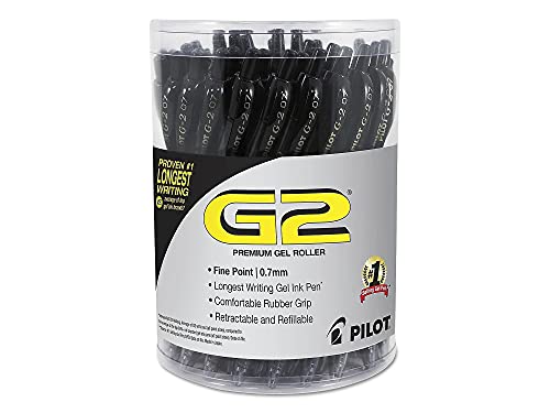 Pilot G2 Premium Black Gel Pens, 36-Pack