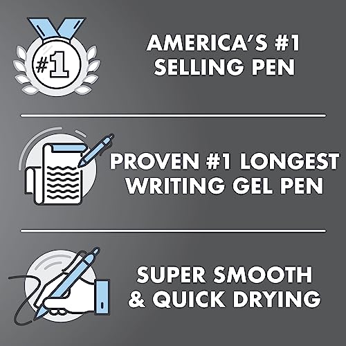 Pilot G2 Gel Pens, Fine Point 0.7mm, Black