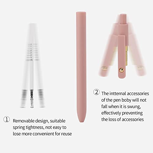 Ddaowanx 6-Pack Gel Pens - Fine Point Black Ink