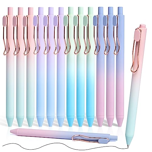 Drawdart 12-Pack Gel Pens - Smooth Black Ink