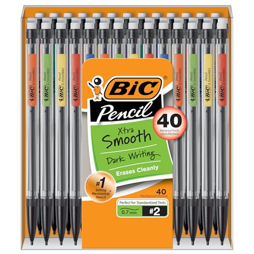 BIC Xtra-Smooth 0.7mm Mechanical Pencils - 40 Count