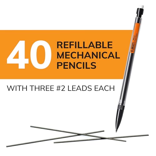 BIC Xtra-Smooth 0.7mm Mechanical Pencils - 40 Count