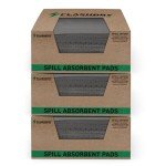 FlashDry - Universal Spill Absorbent Pads | 17.5” x 13.5” x 2mm Oil and All Purpose Premium Liquid Pads Packed in a Convenient Sturdy Dispensing Box - 300 Pads in Total