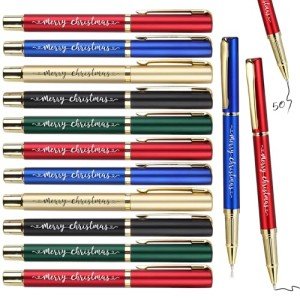 30-Pack Christmas Gel Pens for Gifts and School