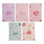 EooUooIP Fruit Series Composition Notebooks - 5 Pack