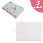 EooUooIP Fruit Series Composition Notebooks - 5 Pack