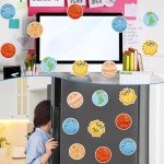 480Pcs Outer Space Sticky Notes for School